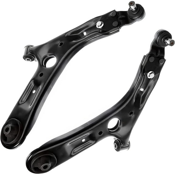 Detroit Axle - Front 2pc Control Arms for 2014-2019 Kia Soul EV, 2 Lower Control Arms w/Ball Joints Assembly 2015 2016 2017 2018 Replacement