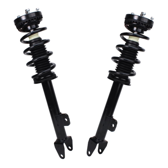 Detroit Axle - Front 2pc Struts for 2012-2023 Chrysler 300 Dodge Challenger 2011-2022 Charger, 2 Struts & Coil Spring Assembly Replacement