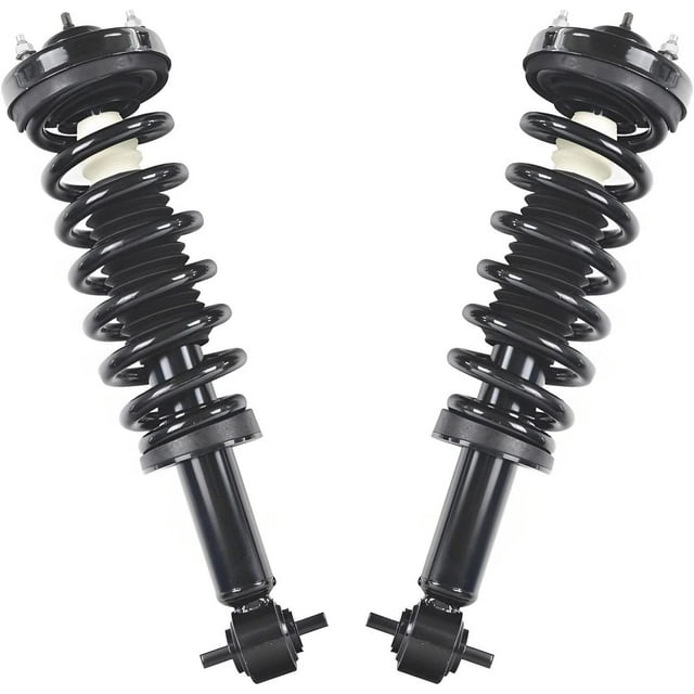 Detroit Axle - Front 2pc Struts for 4WD 15-17 Ford F-150, 2 Struts with Coil Springs Assembly 2015 2016 2017 Replacement