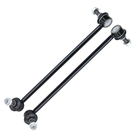Detroit Axle - Front 2pc Sway Bars for 2006-2011 Hyundai Accent Kia Rio Rio5, 2 Stabilizer Sway Bar Links 2007 2008 2009 2010 Replacement