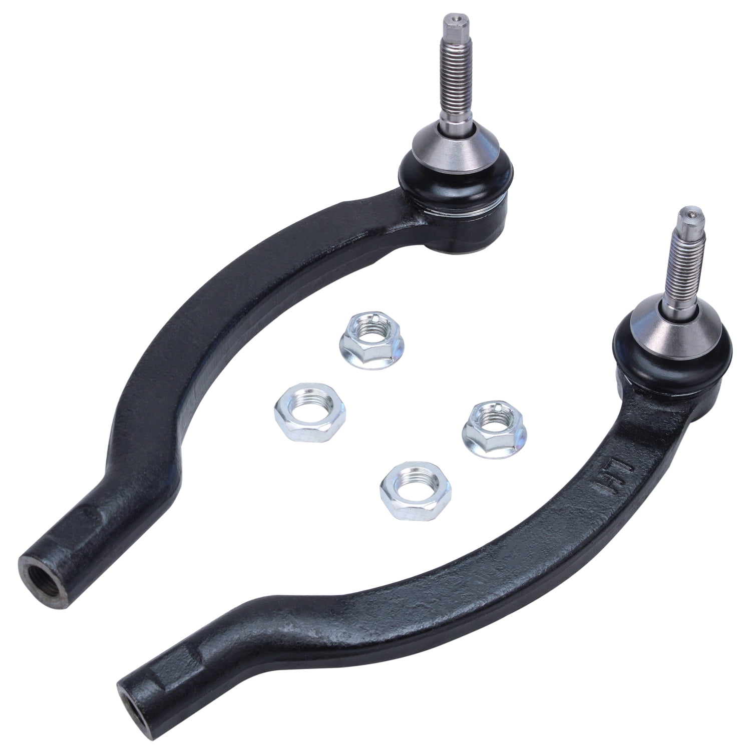 Detroit Axle Front 2pc Tie Rods for 01 09 Volvo S60 00 06 S80