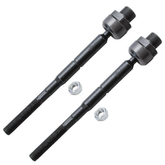 Detroit Axle - Front 2pc Tie Rods for 07-09 Chrysler Aspen, 04-09 Dodge Durango, 2 Inner Tie Rods 2004 2005 2006 2007 2008 2009 Replacement