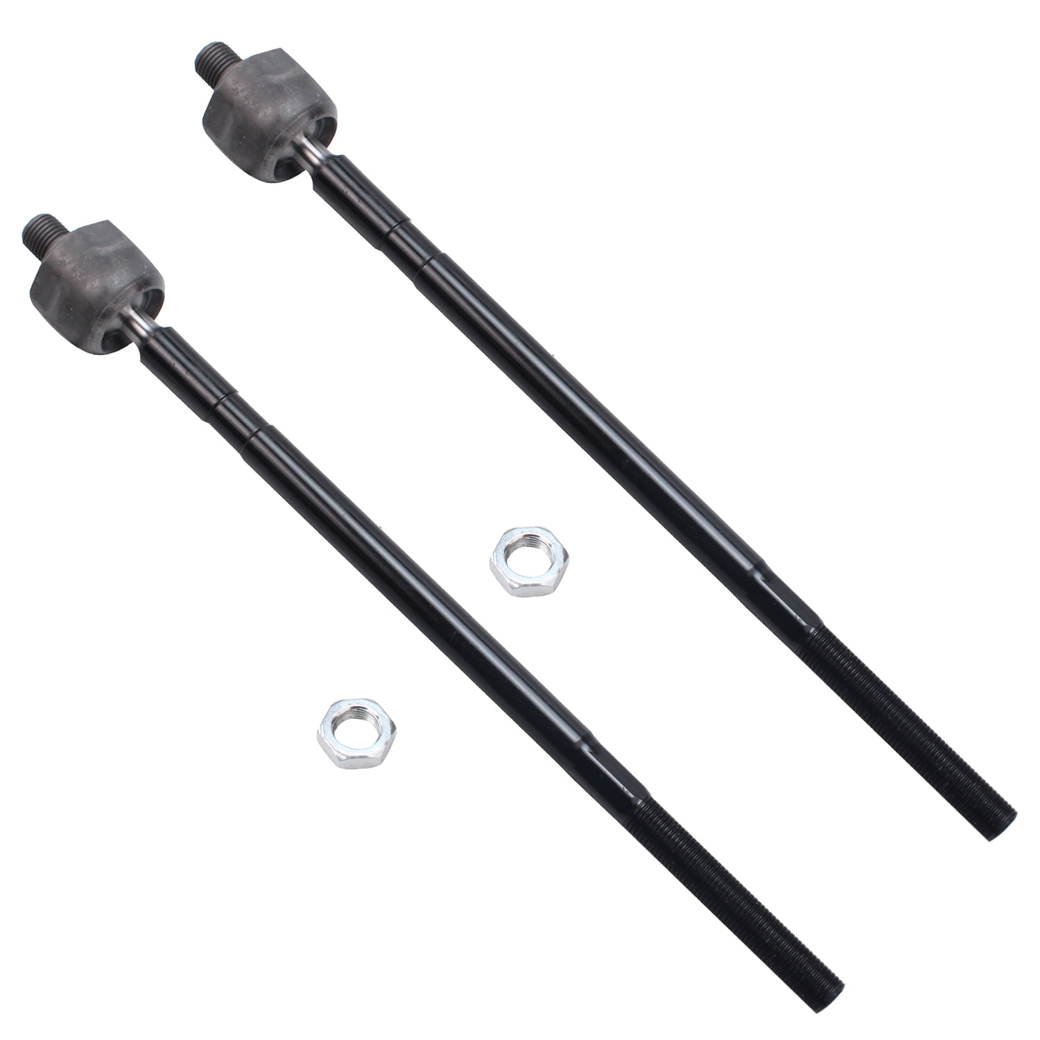 Detroit Axle - Front 2pc Tie Rods for Ford Focus 2006 2007 2008, 2 Inner Tie Rod Links Replacement