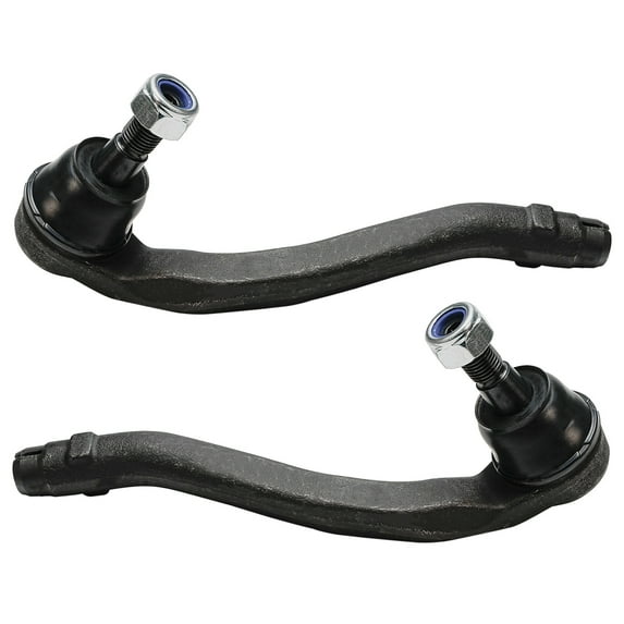 Detroit Axle - Front 2pc Tie Rods for Mercedes Benz ML320 ML350 ML430 ML500 ML55 AMG, 2 Outer Tie Rod End Links Replacement