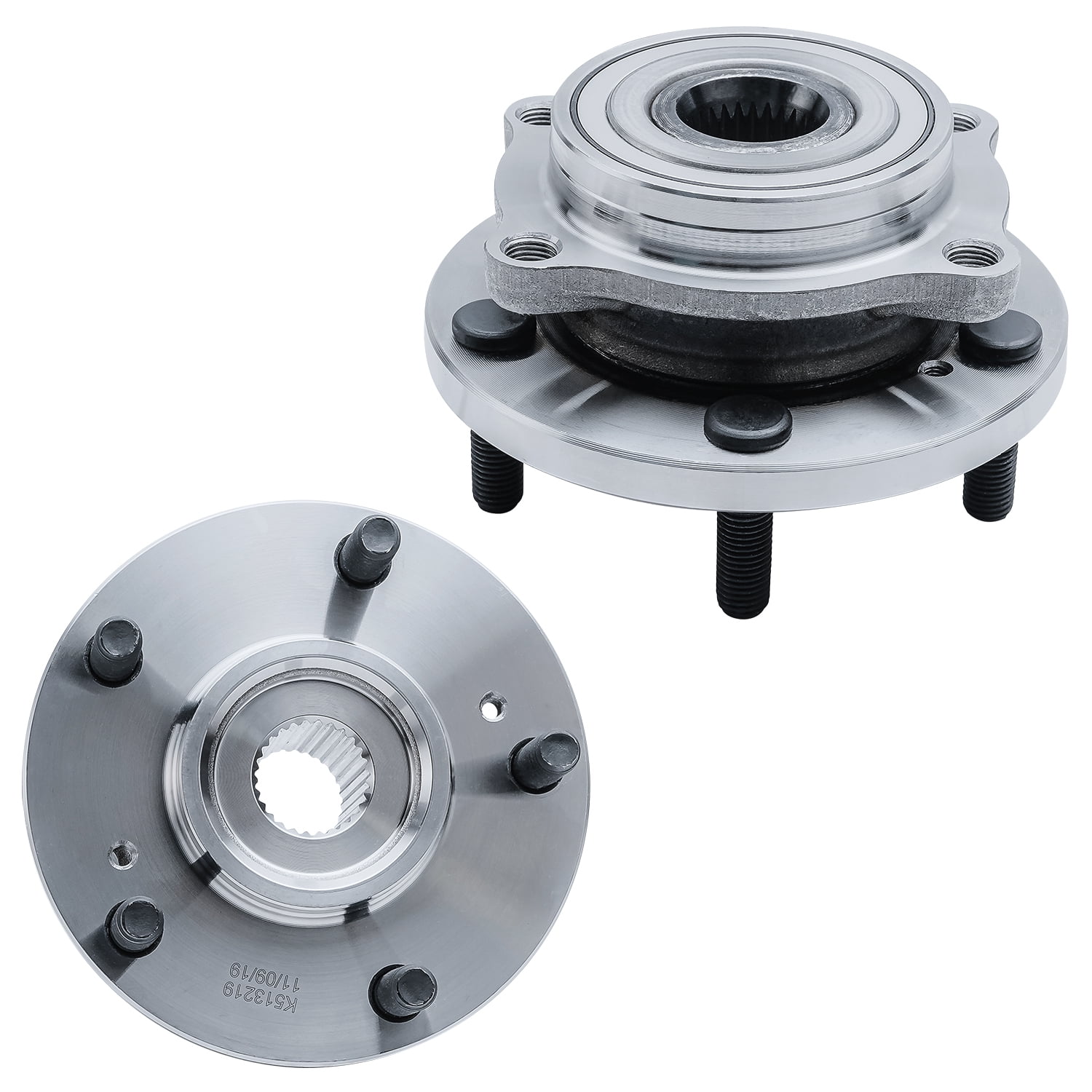 Detroit Axle Front 2pc Wheel Bearing Hubs for Mitsubishi Eclipse