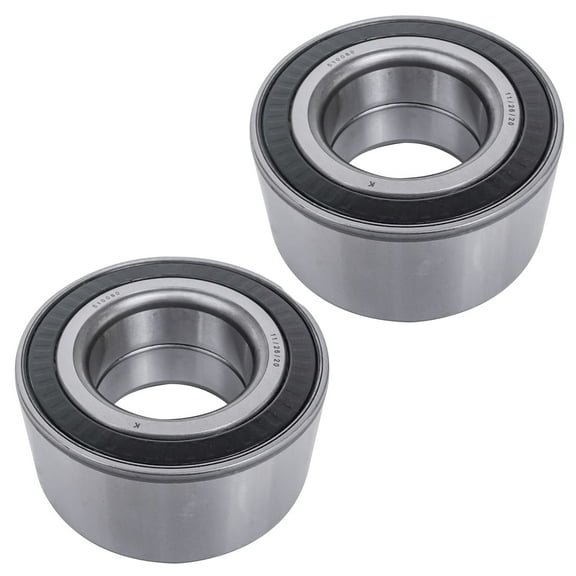 Detroit Axle - Front 2pc Wheel Bearings for 2001-2005 BMW 325xi 330xi, 2 Wheel Bearing and Hubs Assembly 2001 2002 2003 2004 2005 Replacement