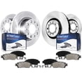 thumbnail image 1 of Detroit Axle - Brake Kit for Audi A3 Quattro VW Bora CC GTI EOS Jetta Passat, Rear Disc Brake Rotors Ceramic Brake Pads Replacement: 12.28'' inch Front and 11.25'' inch Rotor, 1 of 10