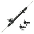 thumbnail image 1 of Detroit Axle - Front 3pc Rack and Pinion Kit for 99-03 Lexus RX300, 1 Power Steering Rack & Pinion Assembly 2 Outer Tie Rod Ends 1999 2000 2001 2002 2003 Replacement, 1 of 7
