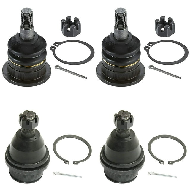 Detroit Axle Front 4pc Ball Joints for 20032018 Toyota 4Runner, 2007