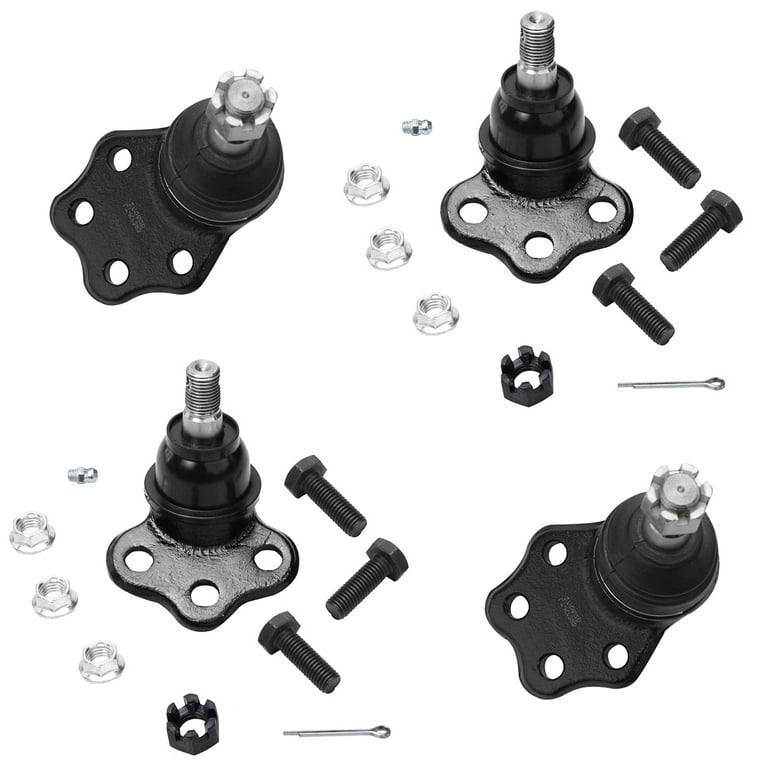 Detroit Axle 4-Piece Ball Joint Set For 2000-2002 Dodge Ram 2500/3500 4WD | Upper & Lower Ball Joints Replacement Kit