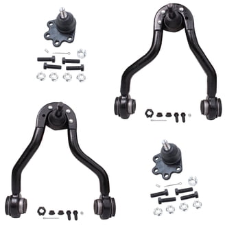 10 Pc Upper & Lower Ball Joints, Sway Bar Links, Inner Tie Rod Ends With Bellow Boots Steering Suspension Kit 10 Pc Upper & Lower Ball Joints, Sway Bar Links, Inner Tie Rod Ends With Bellow Boots Steering Suspension Kit