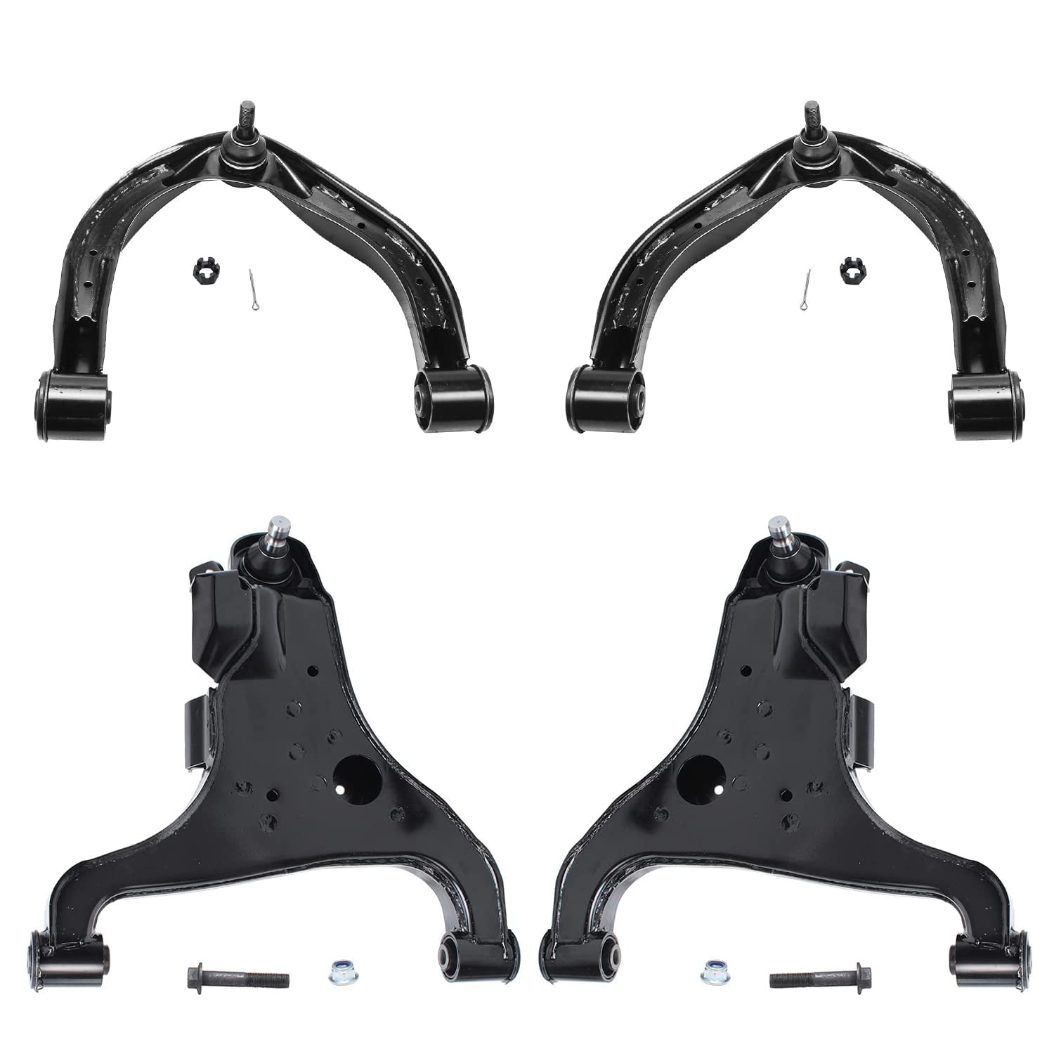 Detroit Axle - Front 4pc Control Arms Kit for Infiniti QX56 Nissan ...