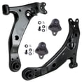 thumbnail image 1 of Detroit Axle - 4pc Front Lower Control Arms and Ball Joints for 1996-2002 Chevrolet Geo Prizm, 1 of 6
