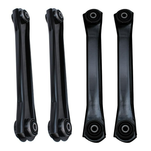 Detroit Axle - Front 4pc Control Arms Kit for 2000-2002 Dodge Ram 2500 3500, 4 Upper & Lower Control Arms Assembly 2000 2001 2002 Replacement
