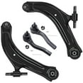 thumbnail image 1 of Detroit Axle - Front 4pc Control Arms Kit for 2007-2012 Nissan Sentra, 2 Lower Control Arms 2 Outer Tie Rods 2008 2009 2010 2011 Replacement, 1 of 8