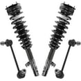 thumbnail image 1 of Detroit Axle - Front 4pc Struts Kit for 03-08 Mazda 6, 2 Struts w/Coil Spring Assembly 2 Sway Bar Links 2003 2004 2005 2006 2007 2008 Replacement, 1 of 6
