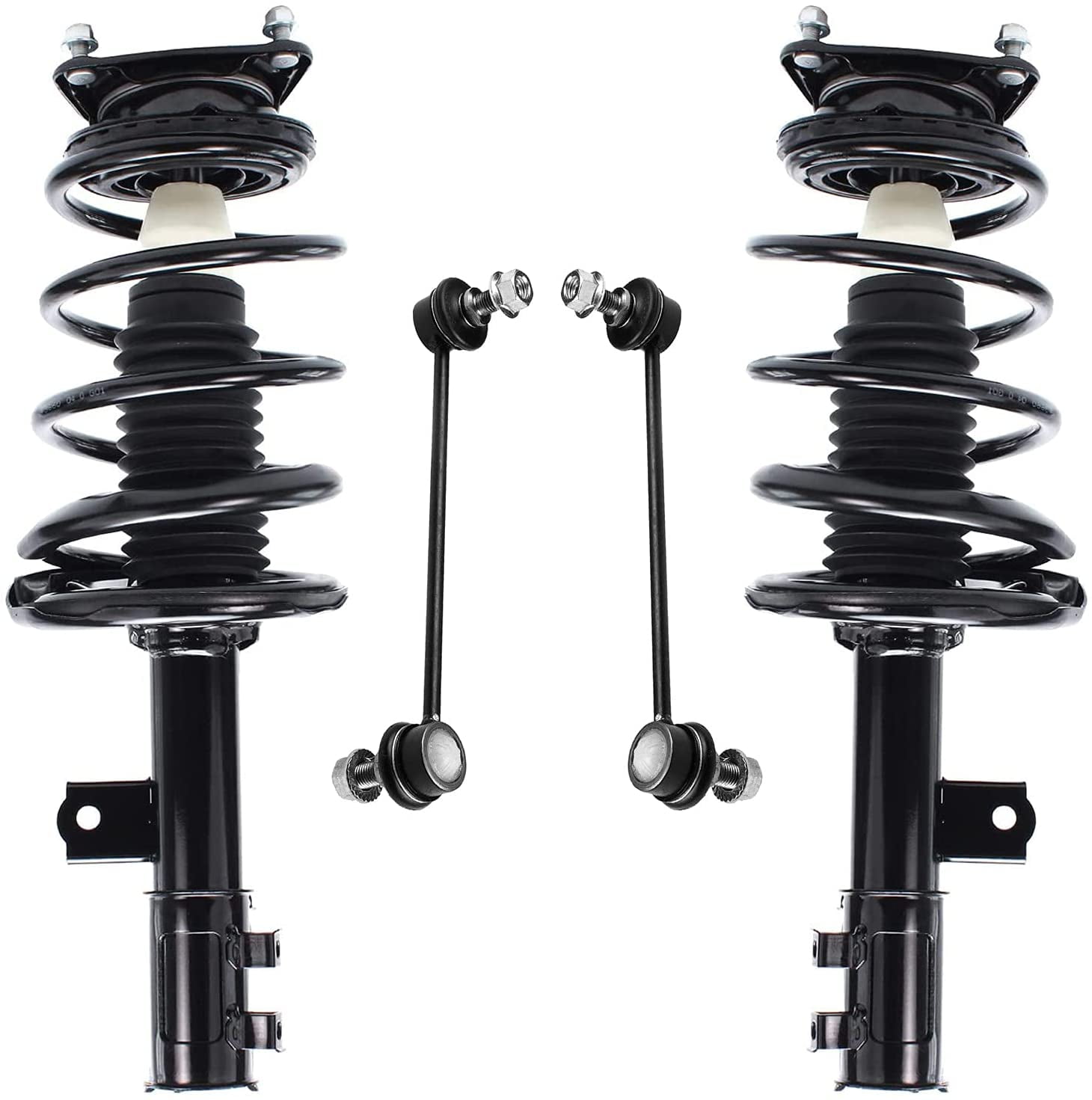 Detroit Axle Front 4pc Suspension Kit for 0710 Hyundai Elantra, 2 Struts w/Coil Spring 2 Sway