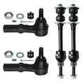thumbnail image 1 of Detroit Axle - Front 4pc Suspension Kit for RWD 2011 Ram 2500 3500, 2 Outer Tie Rod Ends 2 Sway Bar Links Replacement, 1 of 7