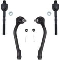 thumbnail image 1 of Detroit Axle - Front 4pc Tie Rods for Hyundai Elantra Forte Koup Forte5, 4 Inner and Outer Tie Rod Ends Replacement, 1 of 4