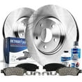 thumbnail image 1 of Detroit Axle - Front Brake Kit for 2002-2006 Toyota Camry Disc Brake Rotors Ceramic Brakes Pads w/Hardware 2003 2004 Replacement : 11.65" inch Rotor, 1 of 7