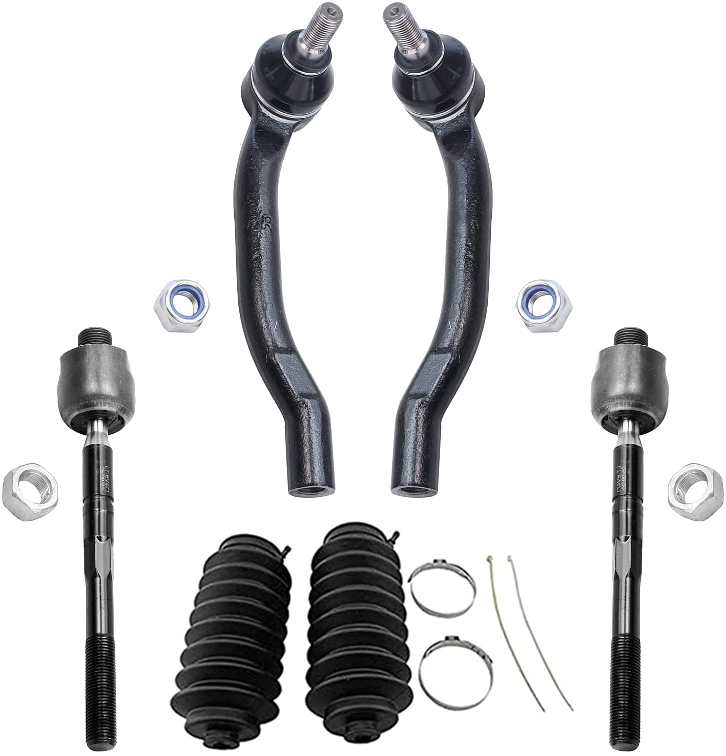 Pilot Rod Spring Detroit Axle - Front 6pc Suspension Kit for 01-06 Acura MDX, 03-08 ...