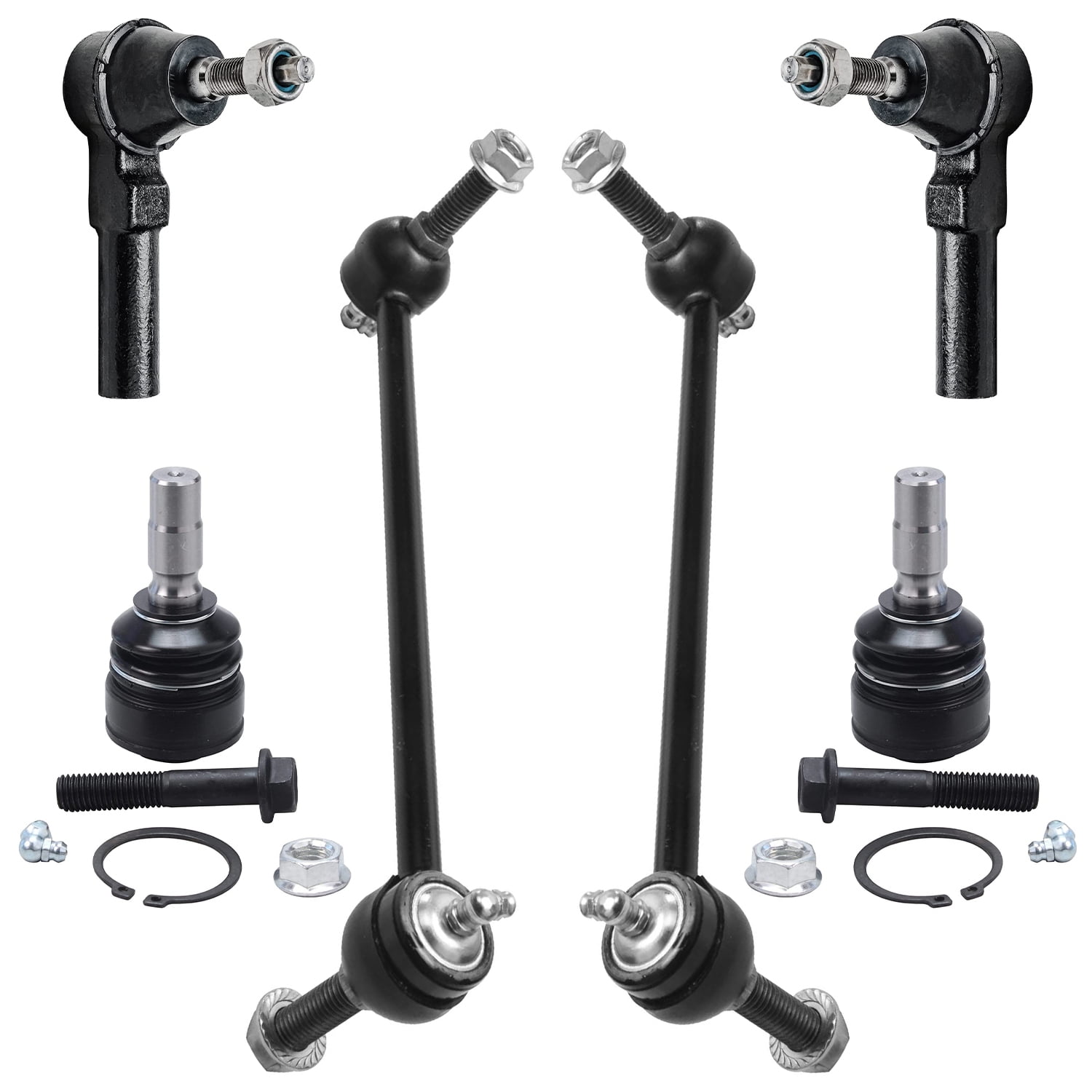 Detroit Axle Front 6pc Suspension Kit for 20052010 Ford Mustang, 2