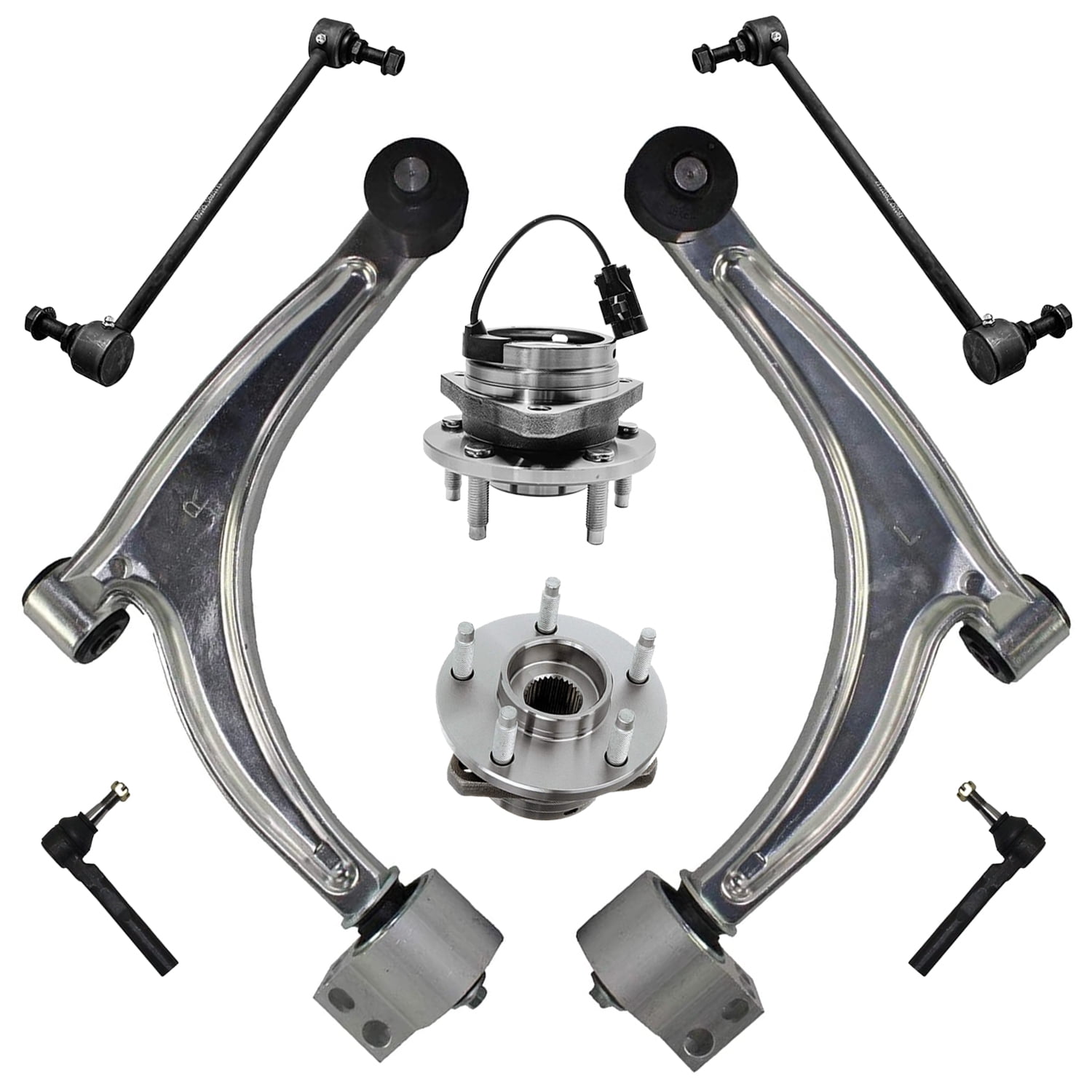 Detroit Axle Front 8pc Control Arms Kit for 20052010 Chevy Malibu