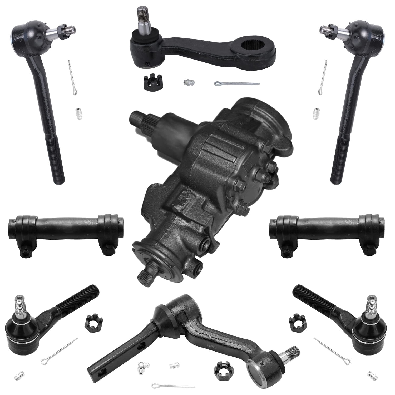 Detroit Axle Front 8pc Gear Box Kit for Chevy Blazer S10 GMC Jimmy