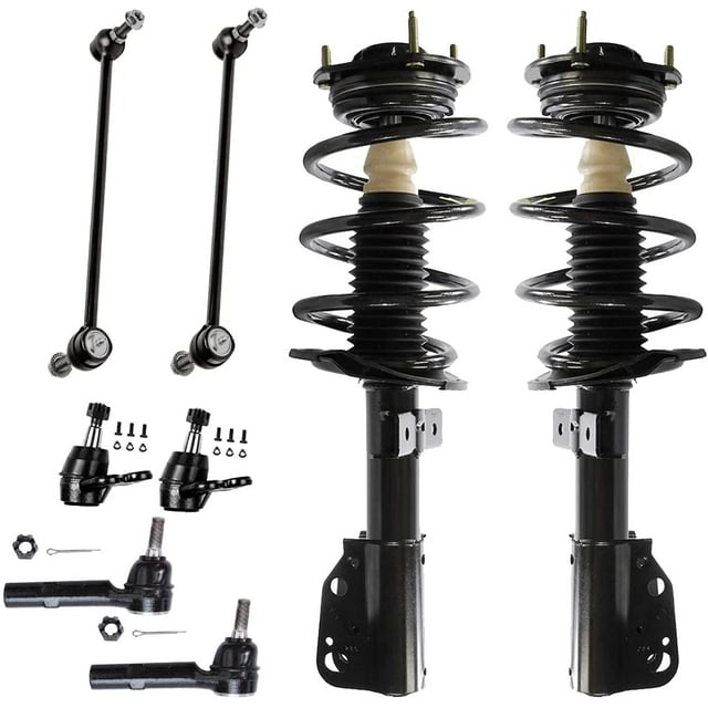 Detroit Axle Front 8pc Struts Kit for Buick Enclave Chevy Traverse