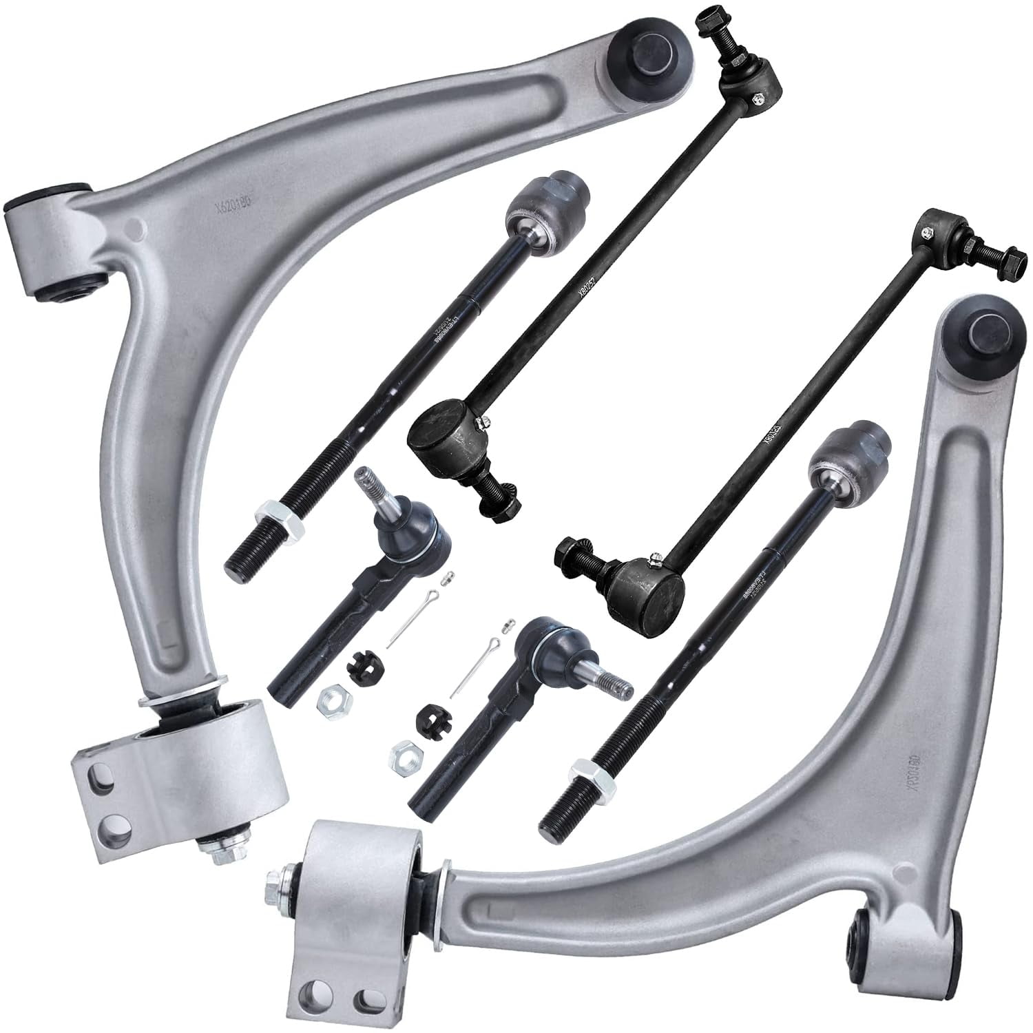 Detroit Axle Front 8pc Suspension Kit for 20042012 Chevy Malibu Pontiac G6 Saturn Aura 2005