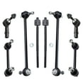 thumbnail image 1 of Detroit Axle - Front 8pc Suspension Kit for Ford Five Hundred Freestyle Taurus X Mercury Montego Sable, Tie Rod Ends Front and Rear Sway Bar Links Replacement, 1 of 8