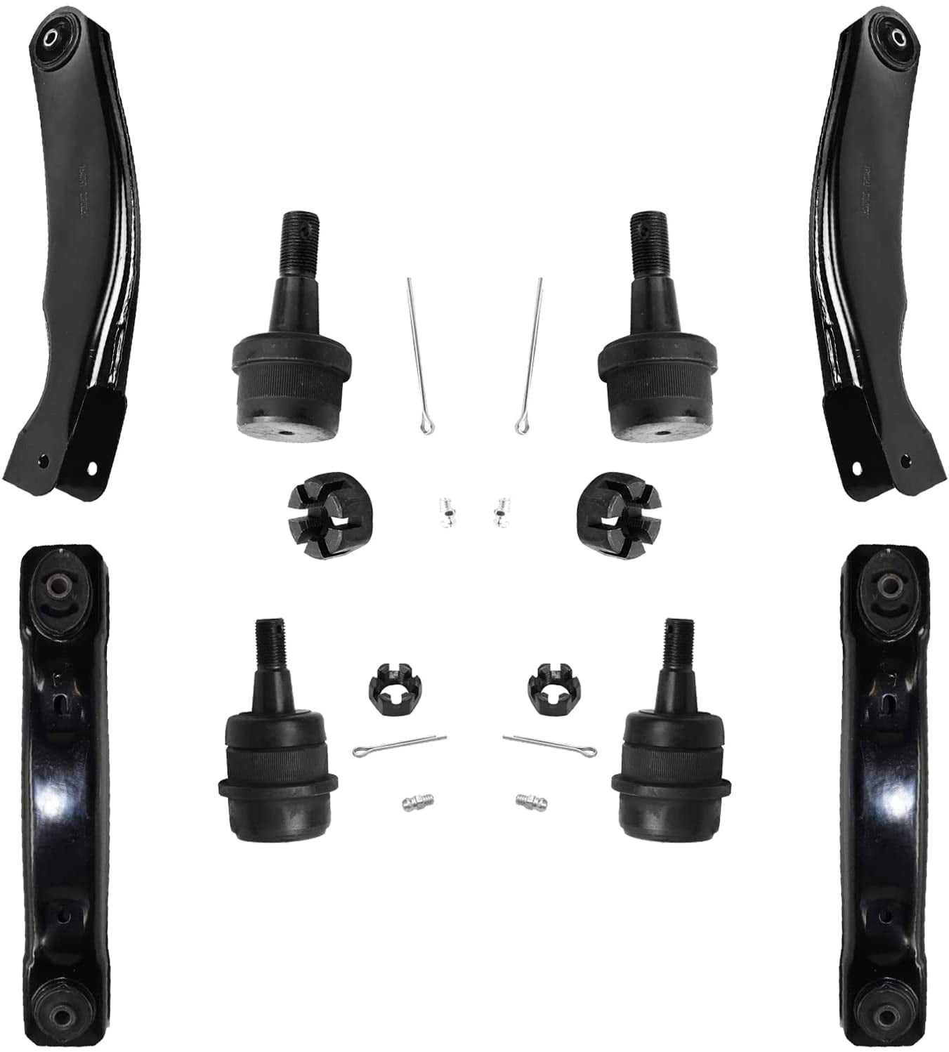 Detroit Axle Rear Lower Control Arms Pair | For 1999-2004 Jeep Grand Cherokee | Direct Replacement Set (MS251028)