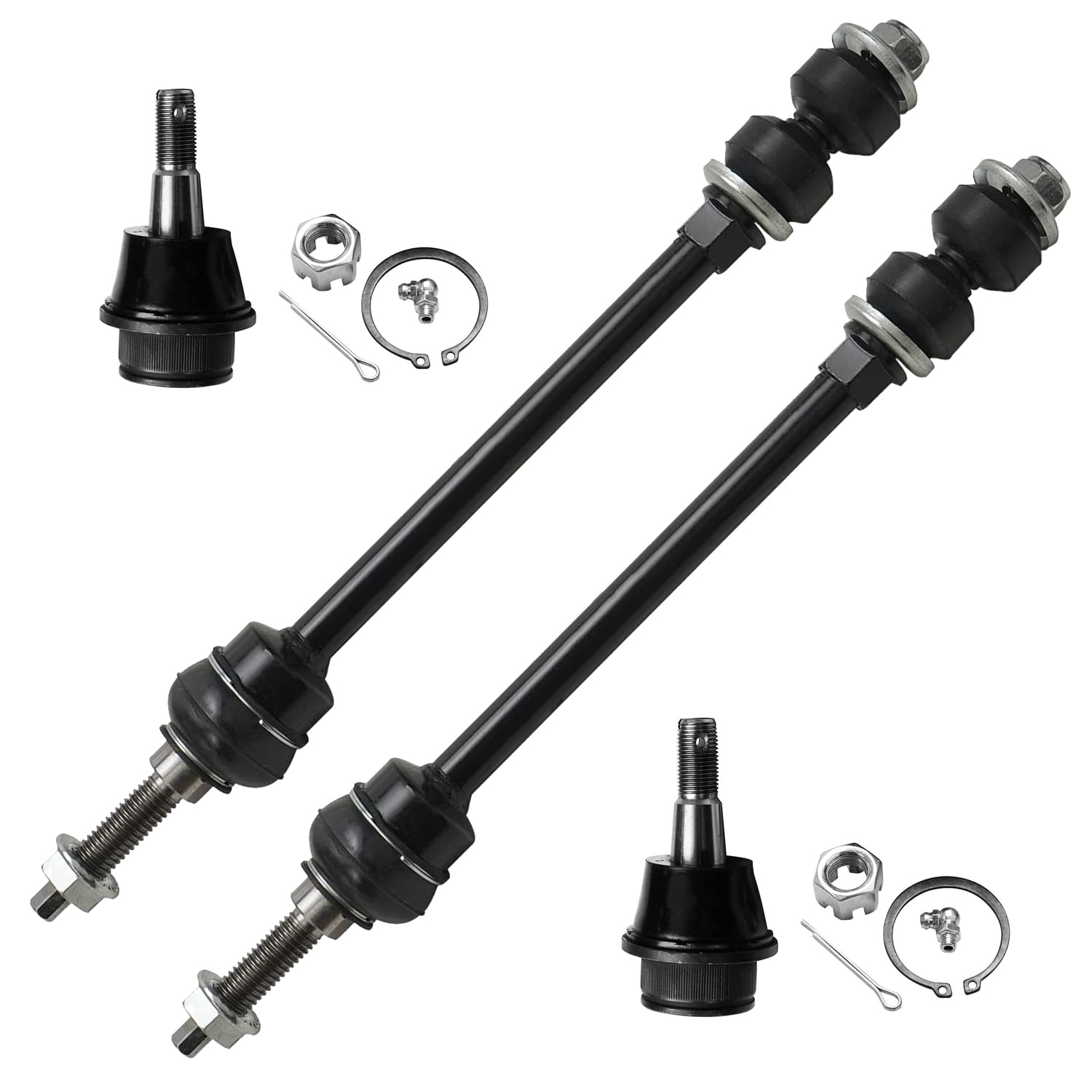 Detroit Axle Front Ball Joints Sway Bars for 4WD 20022005 Dodge Ram
