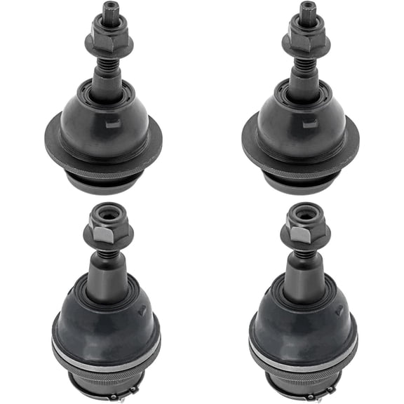 Detroit Axle - Front Ball Joints for 2019 2020 2021 2022 Ford Ranger [for Aluminum Steering Knuckles], Upper and Lower Ball Joints Replacement