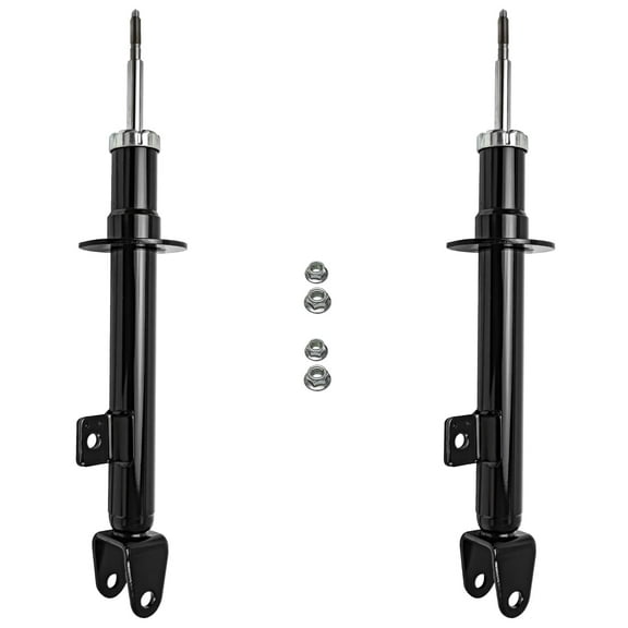 Detroit Axle - Front Bare Strut Shocks Replacement for 2005 2006 2007 2008 2009 2010 Dodge Challenger Charger Magnum 300 RWD