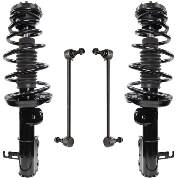 Detroit Axle - 4pc 2.0L Front Struts Sway Bar Links Replacement for 2014-2015 Chevrolet Cruze, 2013-2016 Buick Verano