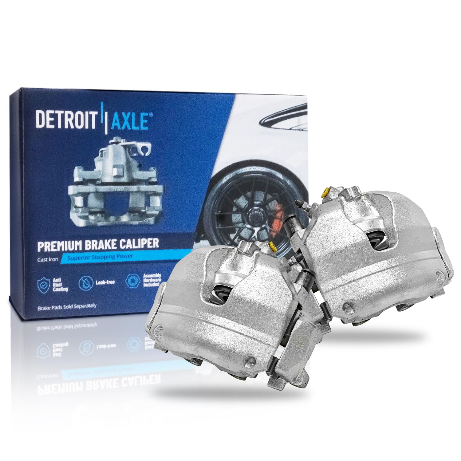 Detroit Axle Front Brake Calipers for 1319 Ford Escape, 20132014