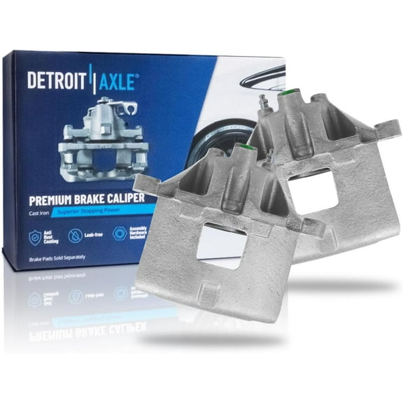 Detroit Axle - Front Brake Calipers for Chevrolet Impala Monte Carlo Buick LeSabre Park Avenue Cadillac DeVille Seville Pontiac Bonneville Intrigue, Disc Brake Calipers Replacement