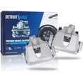 thumbnail image 1 of Detroit Axle - Front Brake Calipers for 2013-2019 Ford Focus C-Max Escape, Disc Brake Calipers with Brackets 2014 2015 2016 2017 2018 Replacement, 1 of 3