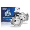 thumbnail image 1 of Detroit Axle - Front Brake Calipers w/Brackets Replacement for 2002-2004 Honda CR-V, 2003-2011 Element - 2pc Set, 1 of 7