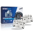 thumbnail image 1 of Detroit Axle - Front Brake Calipers w/Brackets Replacement for 2010-2019 Toyota Highlander, 2011 2012 2013 2014-20 Sienna, 10-15 Lexus RX350, 1 of 7