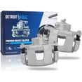 thumbnail image 1 of Detroit Axle - Front Brake Calipers w/ Brackets Replacement for Chevy Aveo Optra Spark EV Pontiac G3 Wave Suzuki Forenza Reno - 2pc Set, 1 of 7