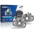 thumbnail image 1 of Detroit Axle - Front Brake Calipers w/Brackets Replacement for Dodge Durango Jeep Grand Cherokee - 2pc Set, 1 of 7