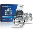 thumbnail image 1 of Detroit Axle - Front Brake Calipers w/Brackets Replacement for Nissan Versa March Micra - 2pc Set, 1 of 7