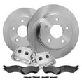 thumbnail image 1 of Detroit Axle - Front Brake Kit for 02-05 Dodge Ram 1500, 05-06 Durango, 13.23'' Disc Brake Rotors Brake Calipers Ceramic Brake Pads 2002 2003 2004 2005 2006 Replacement, 1 of 6