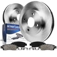 thumbnail image 2 of Max Advanced Brakes Front Brake Kit – Rotors & Ceramic Pads – For 2017-2023 Mitsubishi Mirage / Mirage G4 2 of 5