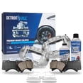 thumbnail image 1 of Detroit Axle - Front Brake Kit for Toyota 07-16 Tundra, 08-16 Sequoia, Brake Calipers Ceramic Brake Pads 2008 2009 2010 2011 2012 2013 2014 2015 2016 Replacement, 1 of 6
