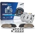 thumbnail image 1 of Detroit Axle - Front Brake Kit for 05-12 Ford F-250 Super Duty, 05-07 F-350 Super Duty, Brake Caliper Ceramic Brake Pads 2005 2006 2007 Replacement, 1 of 4
