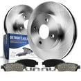 thumbnail image 1 of Detroit Axle - Front Brake Kit for 2009-2014 Nissan Cube, 07-12 Sentra Versa Replacement 2009 2010 2011 2012 Disc Brake Rotors Ceramic Brakes Pads, 1 of 8