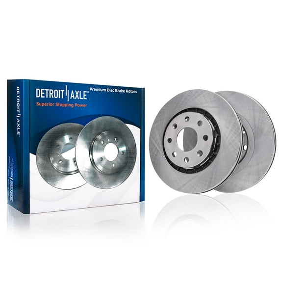 Detroit Axle - Front Brake Kit for Chevy Aveo Aveo5 Spark Spark EV Pontiac Wave Wave5 G3 Suzuki Swift+ Replacement Disc Brake Rotors